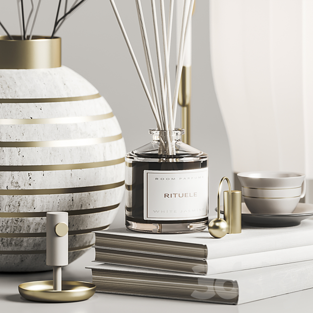 Decoration Set 010 3d