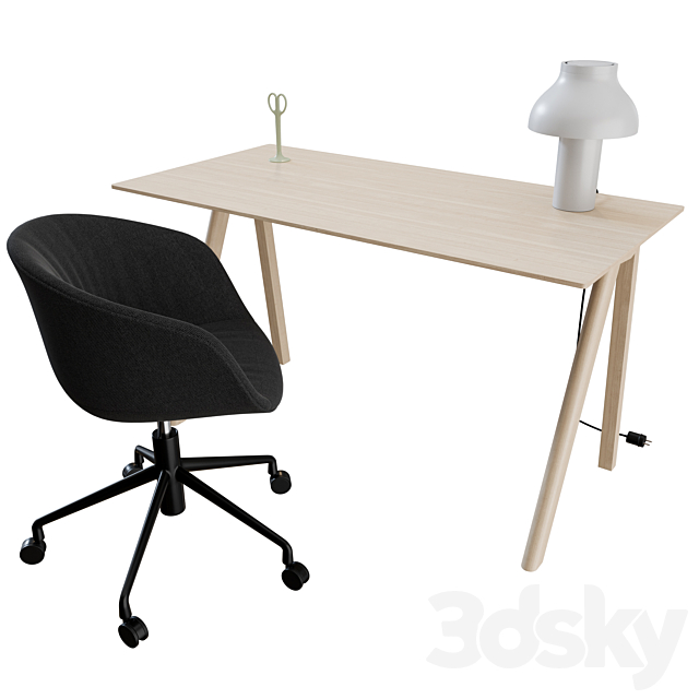 Office Set by HAY 3dsky
