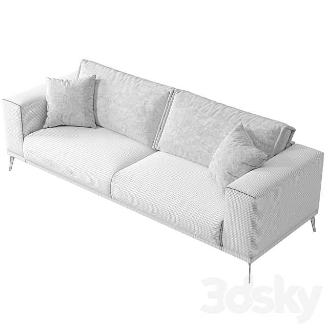 Tristan sofa Kaza do sofa 3dsky