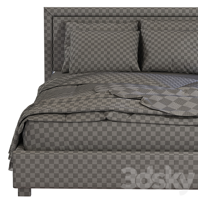 Contemporary Bed Frame 2 3DSMax File - thumbnail 5