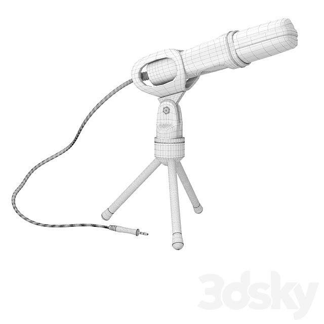 microphone 001 3dsky