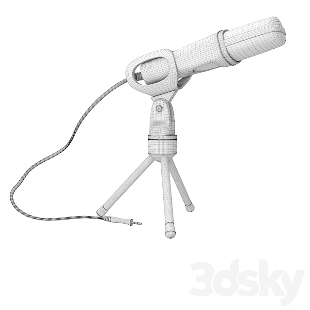 microphone 001 3dskyfree