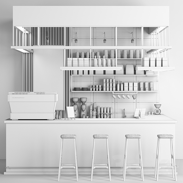 coffee shop 3dskyfree