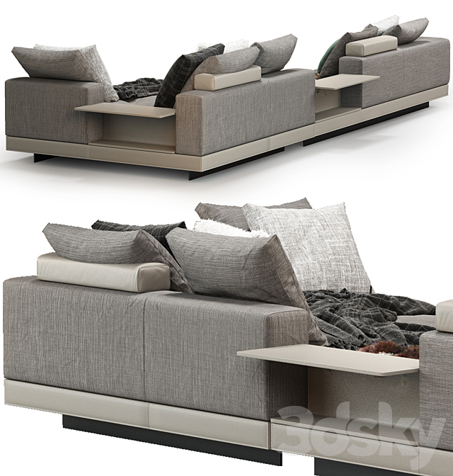 Minotti_Connery sofa 3d