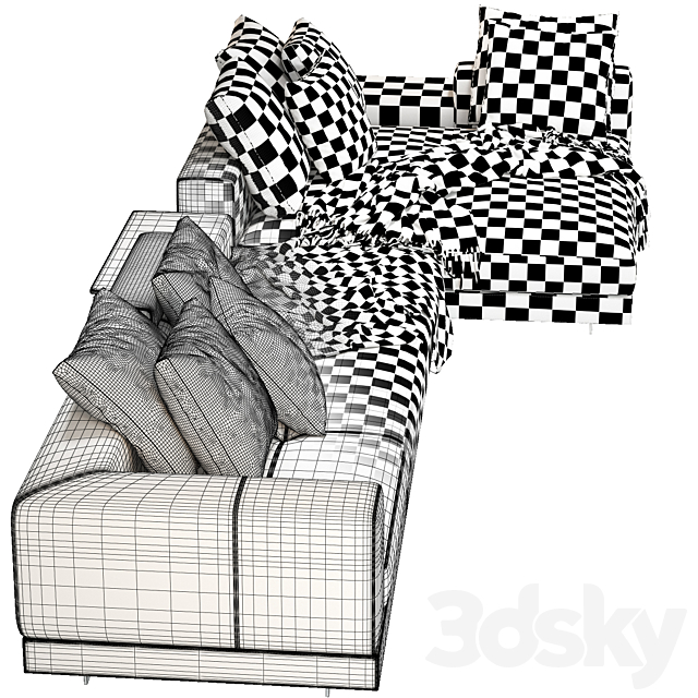 Minotti_Connery sofa 3dsky