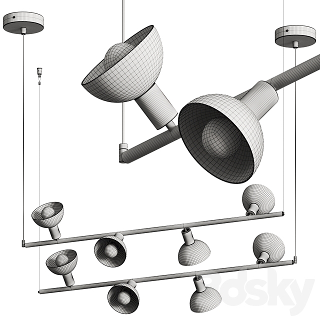 Aromas del Campo Ohlala Pendant Lamp 3d
