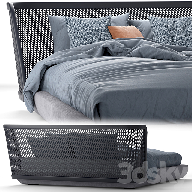 bed Metropolis (Baxter) 3d