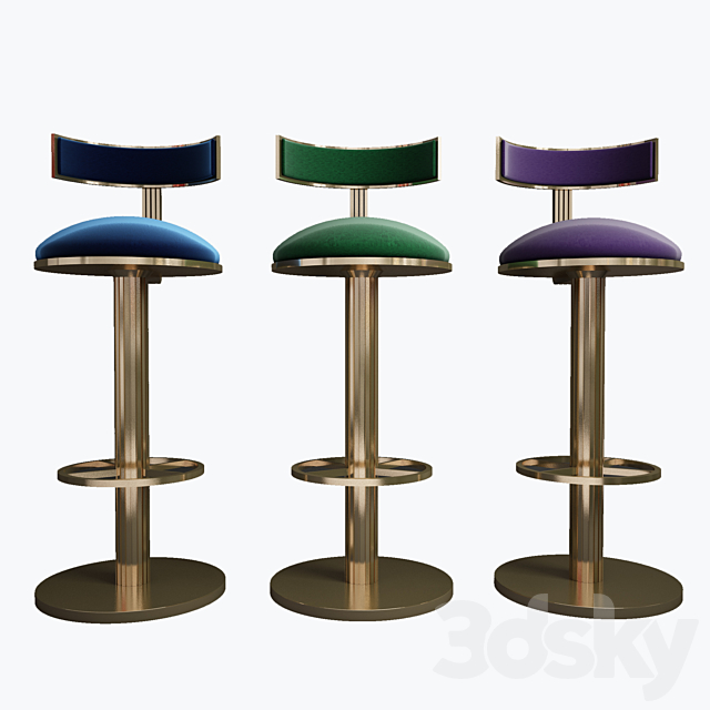 Bar Chair 3DSMax File - thumbnail 3