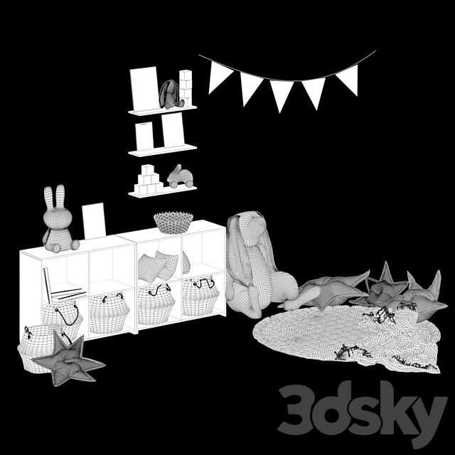 Composition for the nursery 01 3DSMax File - thumbnail 4