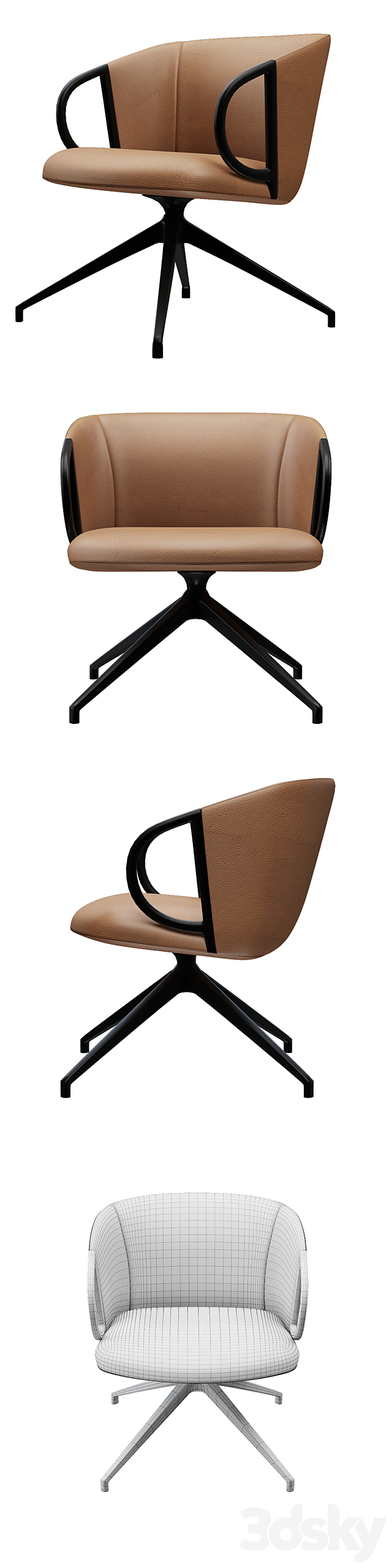 Cucaracha chairs from gaber 3DSMax File - thumbnail 3