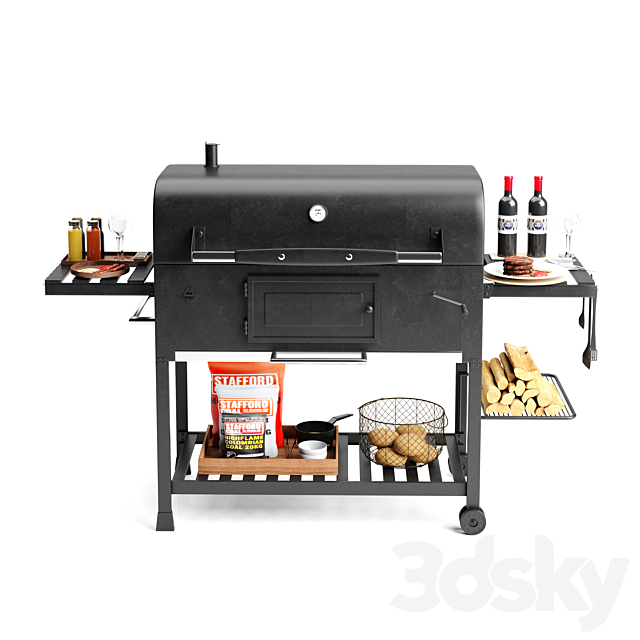 Barbecue 11 3d