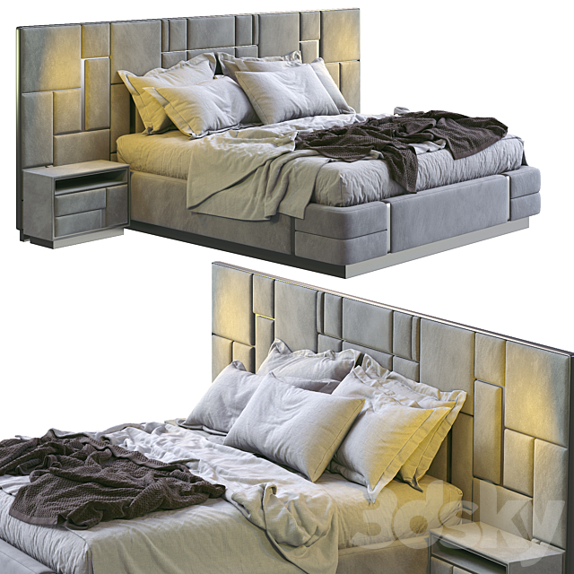 Visionnaire Bed Beloved 3DSMax File - thumbnail 1