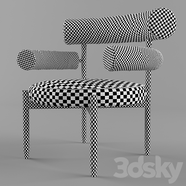 modern chair 3DSMax File - thumbnail 4