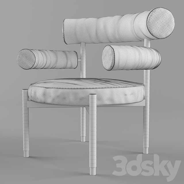 modern chair 3DSMax File - thumbnail 5