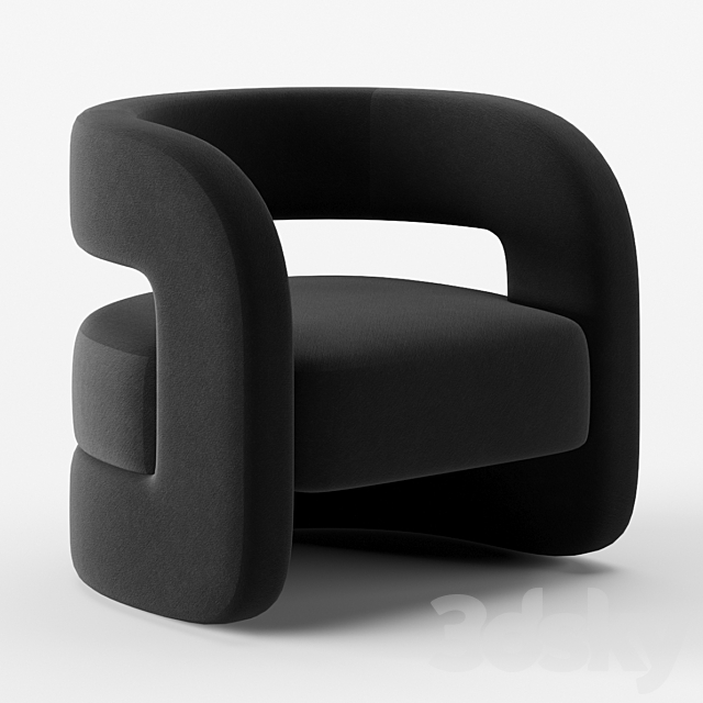 KIRBY CHAIR by mgbw home 3DSMax File - thumbnail 1