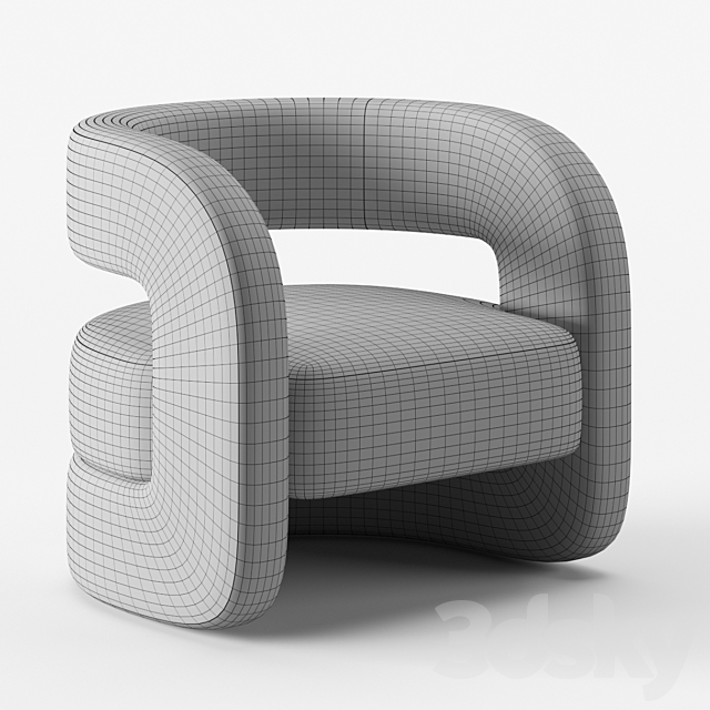 KIRBY CHAIR by mgbw home 3DSMax File - thumbnail 4