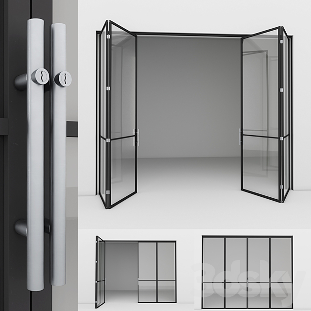 Aluminum door 4 Free Download