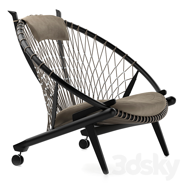 PP Mobler pp130 The Circle Chair 3DSMax File - thumbnail 3