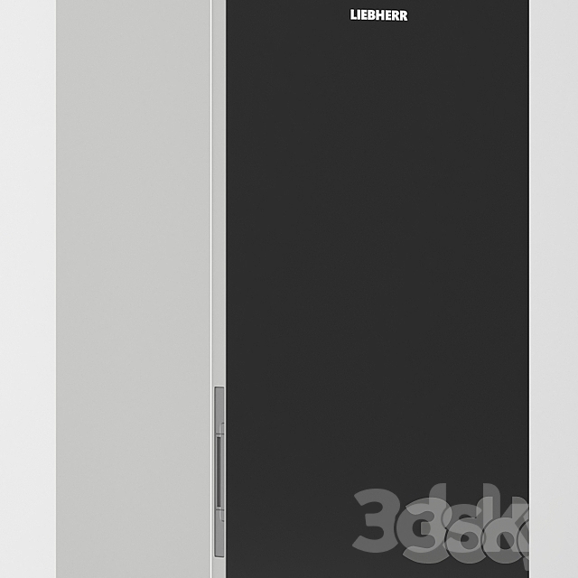 Refrigerator set Liebherr 3DSMax File - thumbnail 4