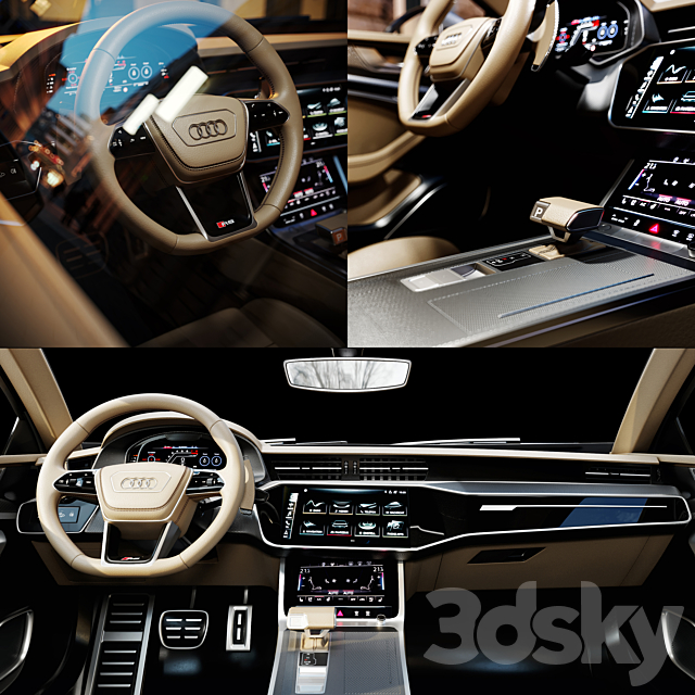 Audi RS7 Sportback 2020 3d