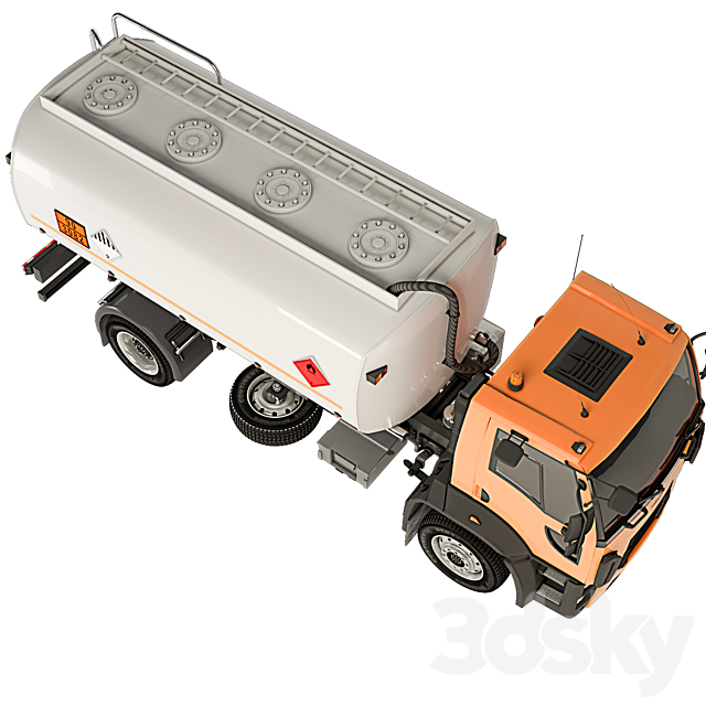 Ford Trucks 1833 DC cistern 3dskyfree
