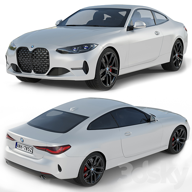 BMW 4 Series G22 2020 3d