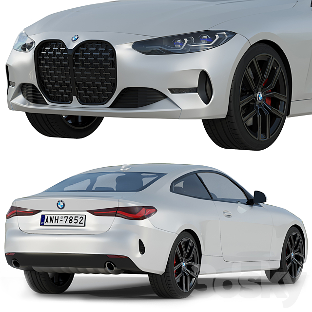 BMW 4 Series G22 2020 3dsky