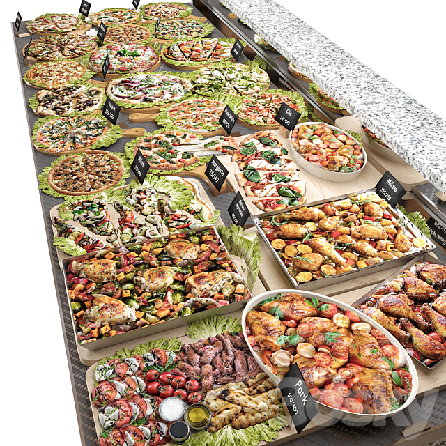 Pizza Bar 3d