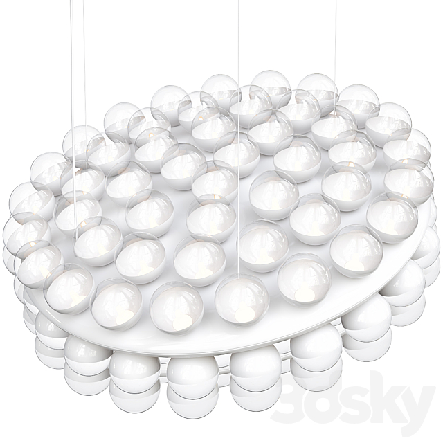 Prop Light Round Double by Moooi 3DSMax File - thumbnail 3