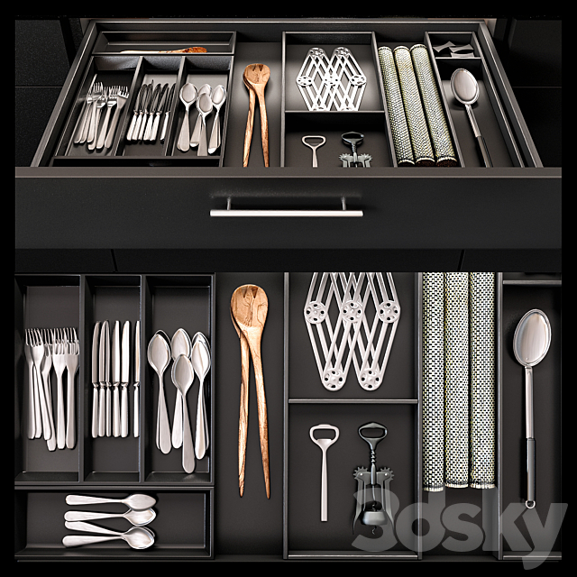 Kitchen case 3DSMax File - thumbnail 1
