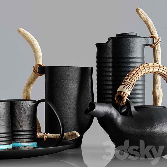 Ceramic Tableware 3dsky