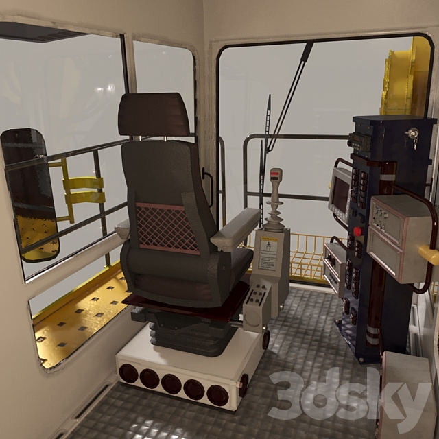 Excavator Caterpillar 6090 FS Hydraulic Front Shovel 3dsky