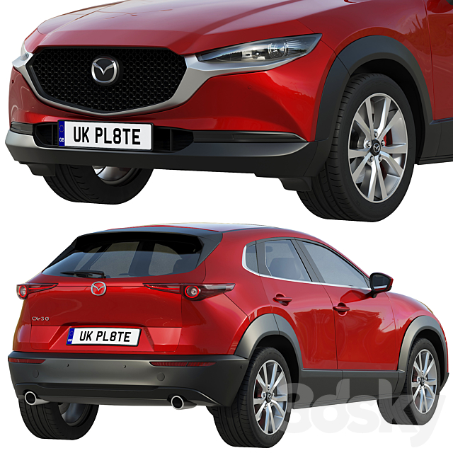 Mazda CX-30 3dsky