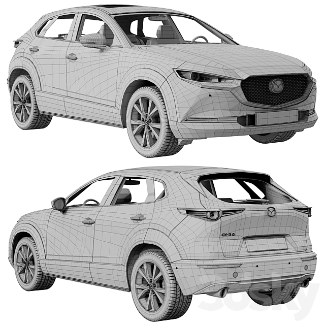 Mazda CX-30 3dskyfree