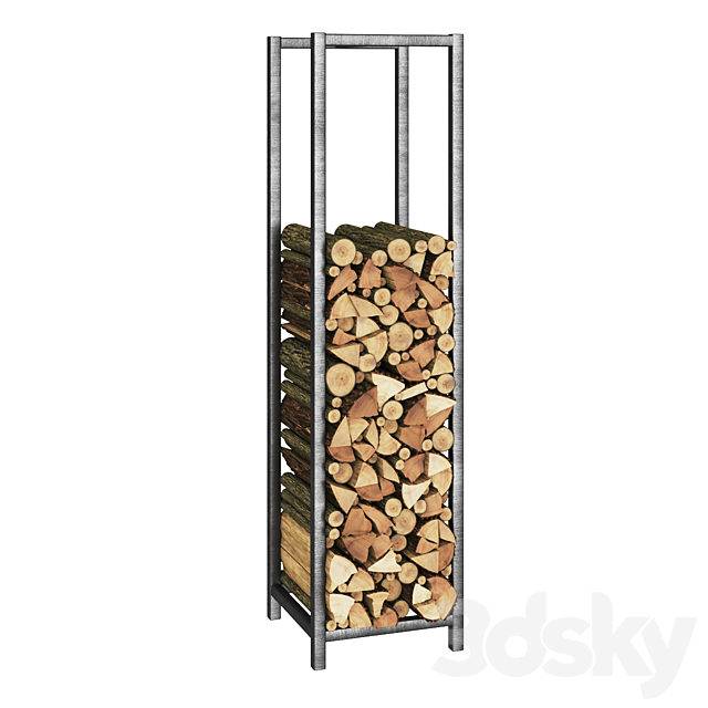 Fireplace wood 3dskyfree