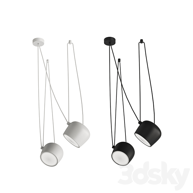 Flos Aim Lamps 3d