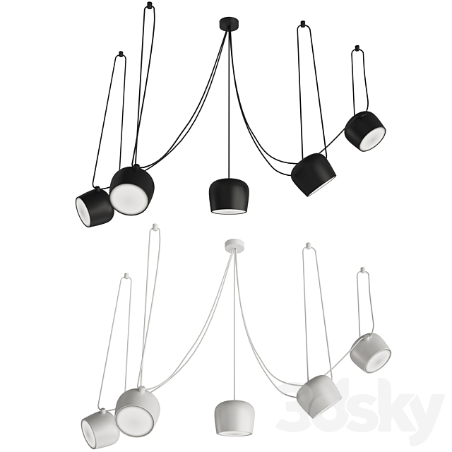 Flos Aim Lamps 3dskyfree