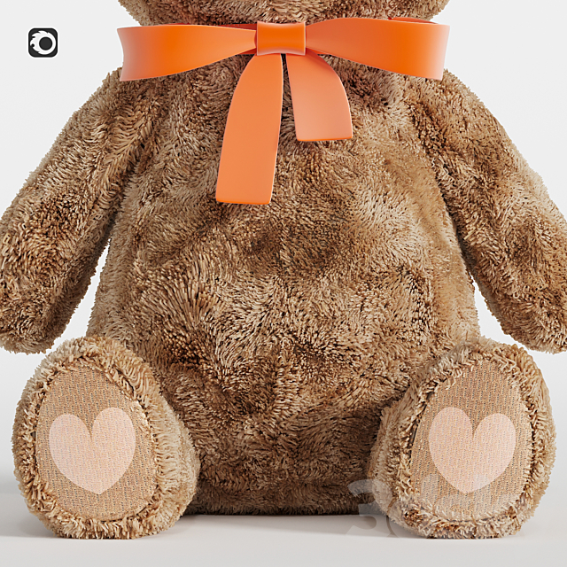 Teddy bear 3dsky