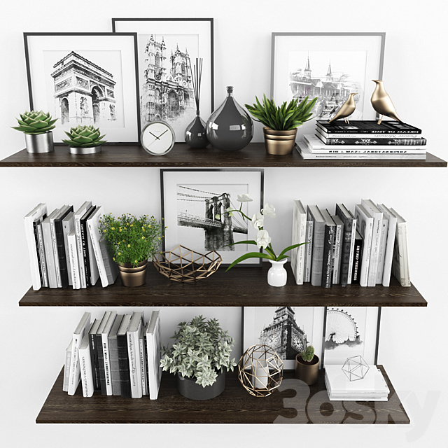Decorative set 62 3d