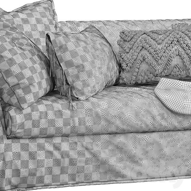 Custom scandinavian sofa 3dskyfree