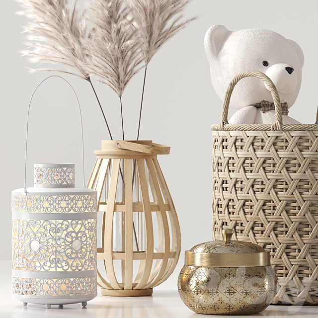 Decorative set 017 3d