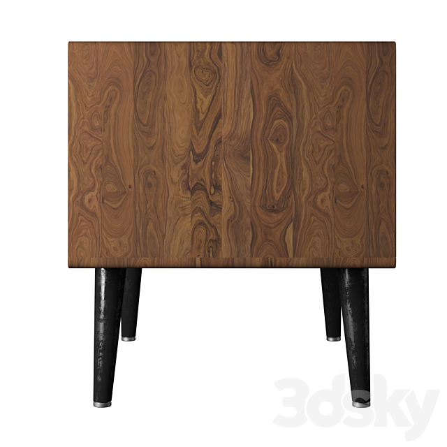 Nightstand bedside table 1 3DSMax File - thumbnail 4