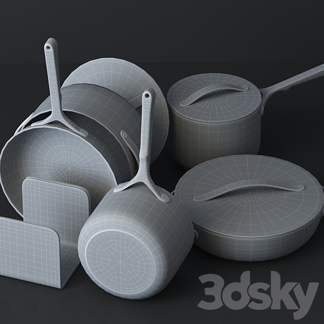 Kitchen set Caraway 3dsky