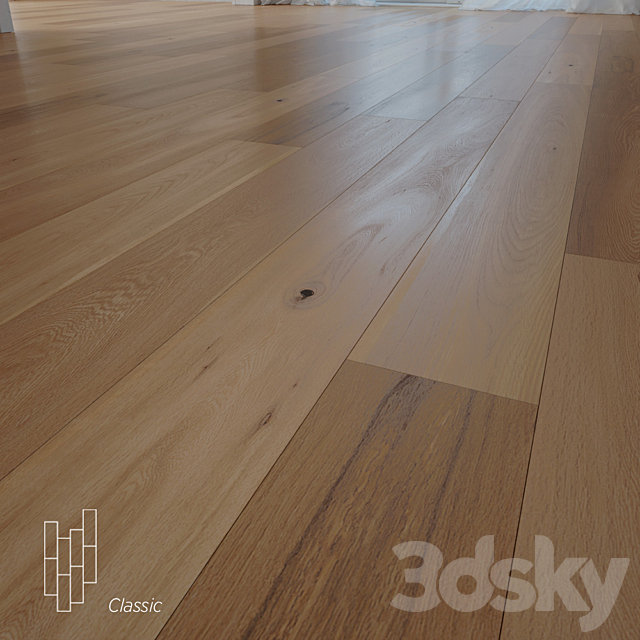 Rhodes oak flooring 3DSMax File - thumbnail 1