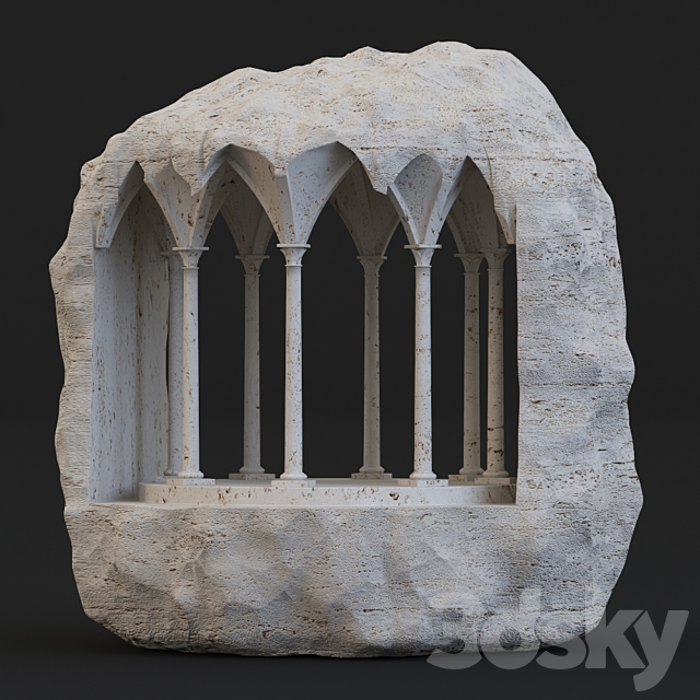 Stone Sculpture 3d