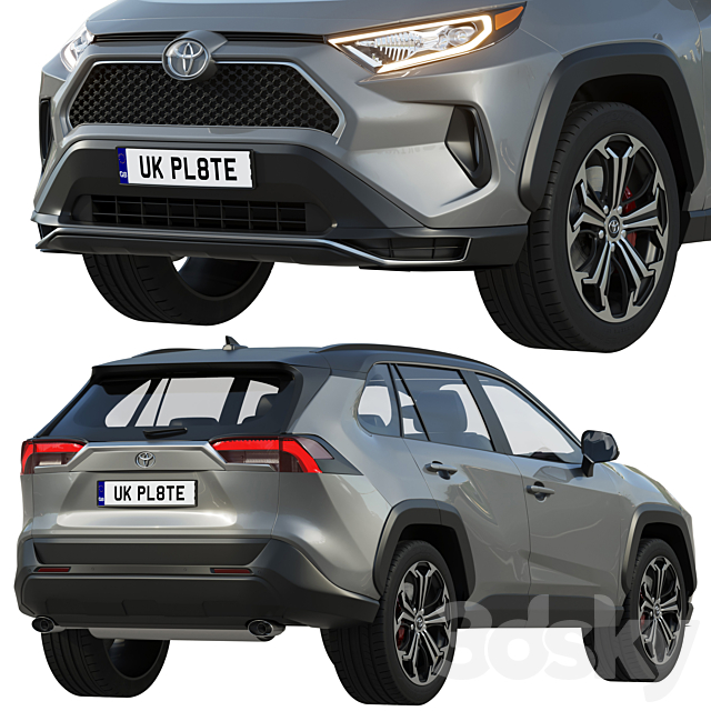 Toyota RAV4 Prime 2021 3dsky