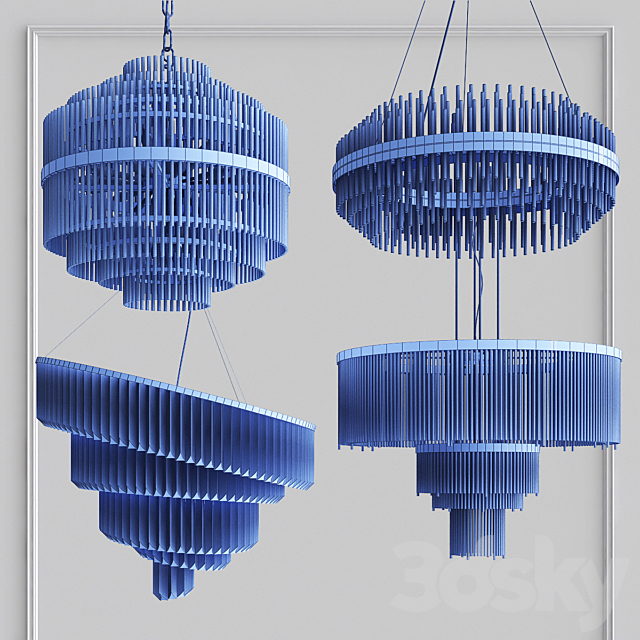 Glass Suspension Collection 3DSMax File - thumbnail 3