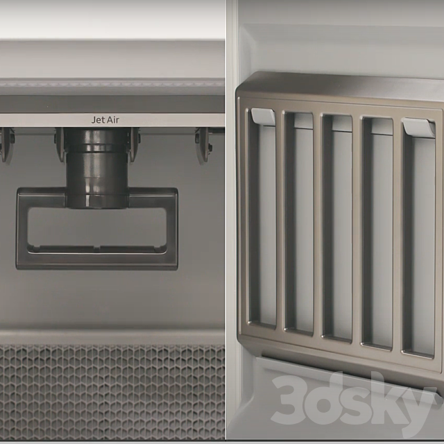 Samsung DF60R8600CG AirDresser Garment Care System 3dskyfree