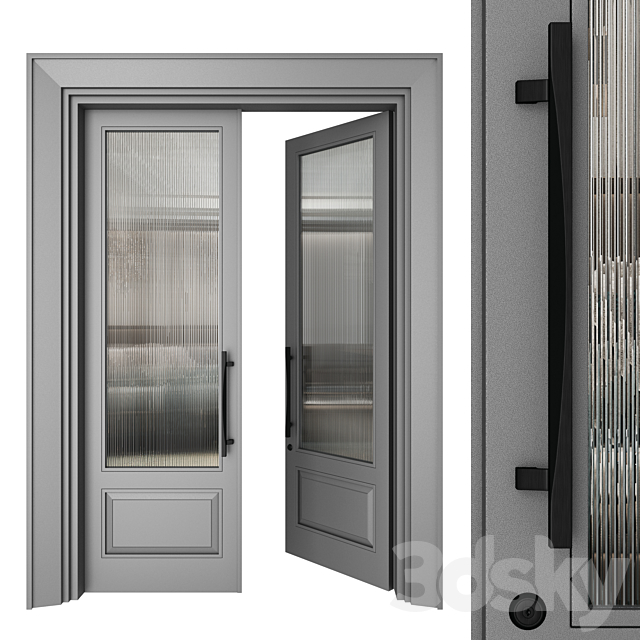 Door Set Elmes Archism T1235 3dsky