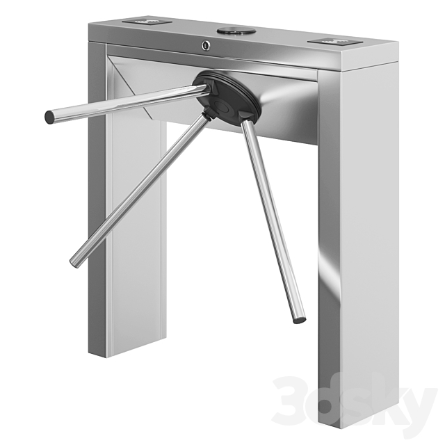 BLOKPOST turnstiles 3d